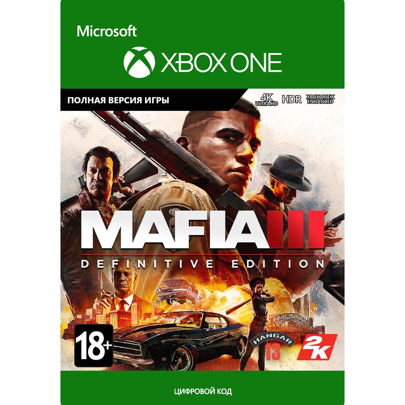 Цифровая версия игры Take-Two Mafia III: Definitive Edition