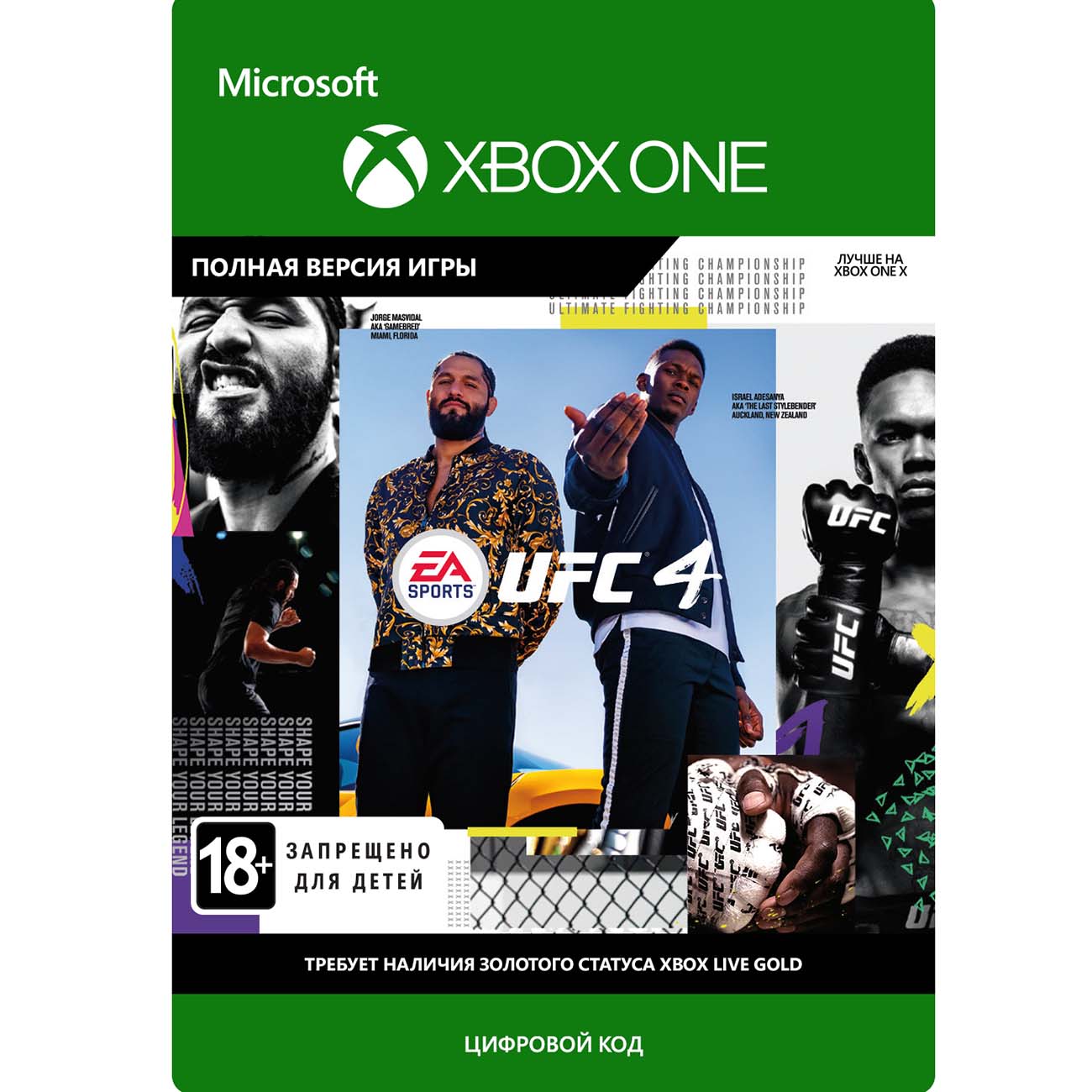 Цифровая версия игры Electronic Arts EA SPORTS UFC 4 Standard Edition