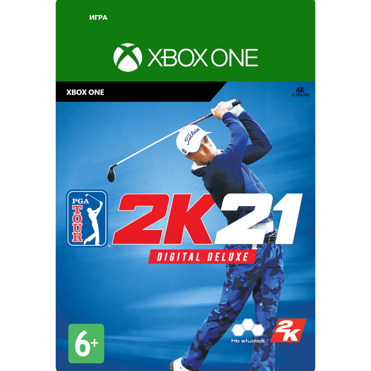 Цифровая версия игры Take2 PGA Tour 2K21: Digital Deluxe