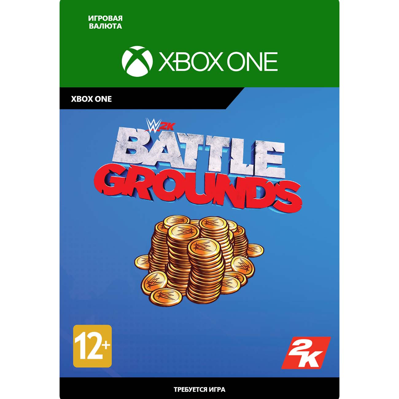 Игровая валюта Take2 WWE 2K Battlegrounds: 6500 Golden Bucks