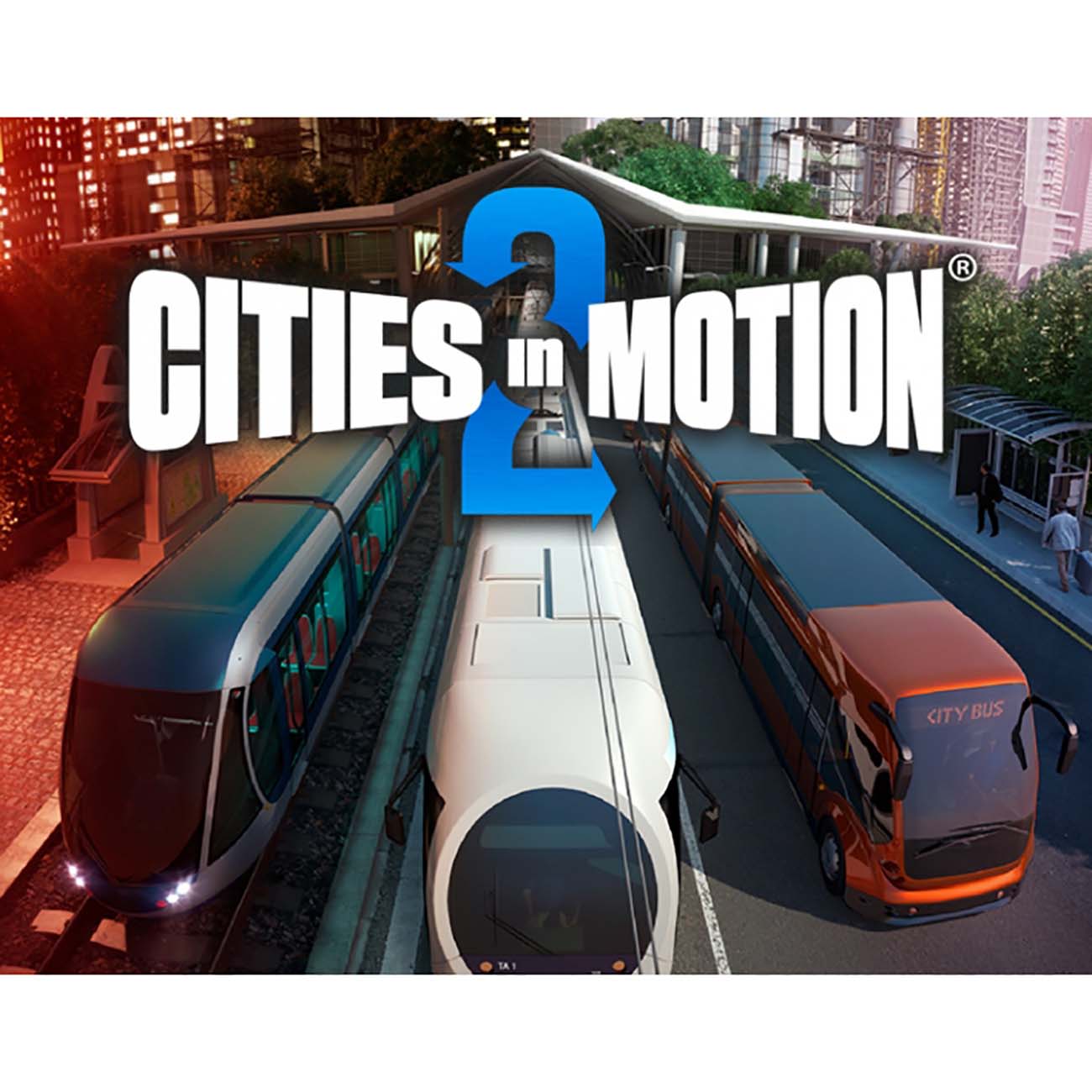 Цифровая версия игры PC Paradox Interactive Cities in Motion 2