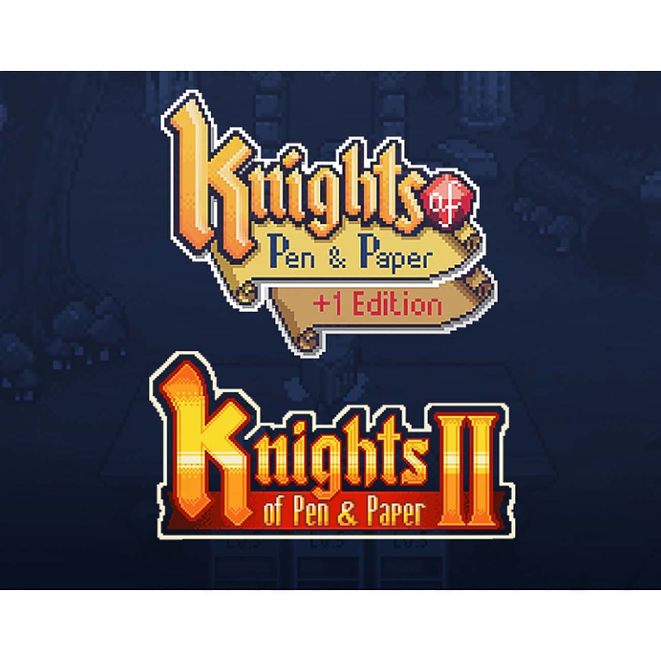 Цифровая версия игры PC Paradox Interactive Knights of Pen and Paper I & II Collection