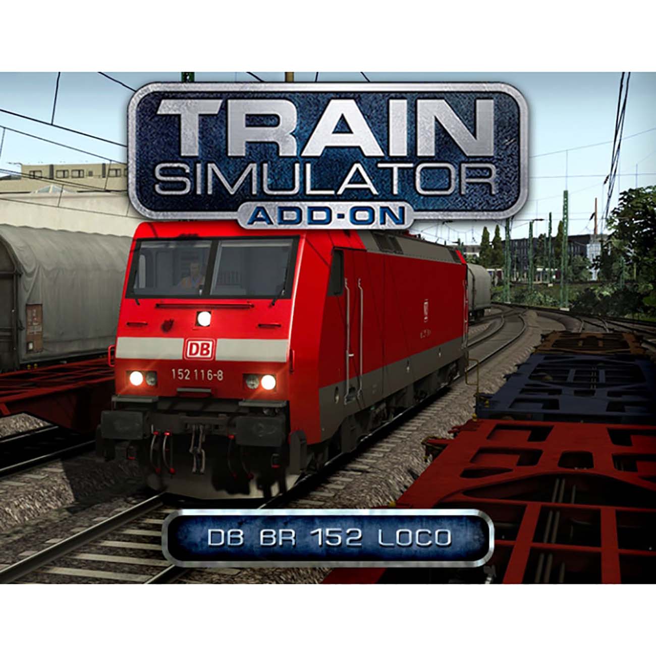 Дополнение для игры PC Dovetail Train Simulator: DB BR 152 Loco Add-On фото