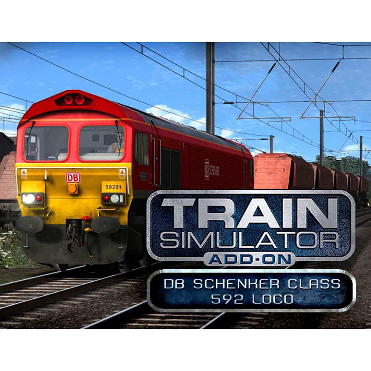 Дополнение для игры PC Dovetail TrainSimulator:DBSchenkerClass 59/2 фото