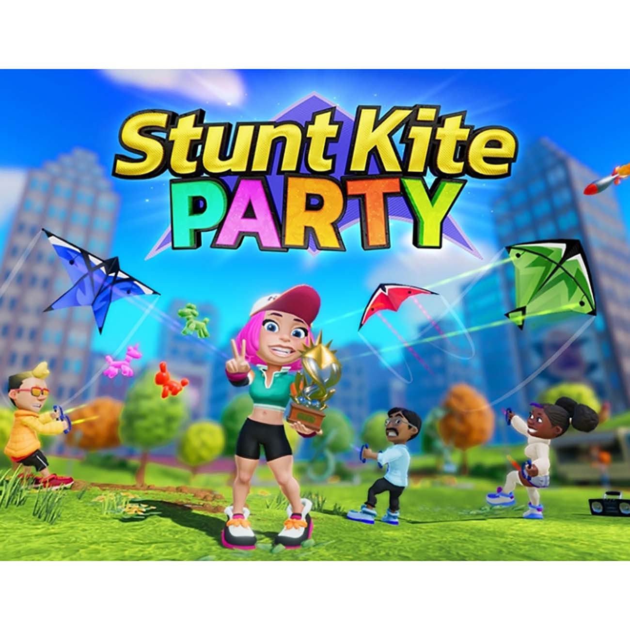 Цифровая версия игры PC Handy Games Stunt Kite Party