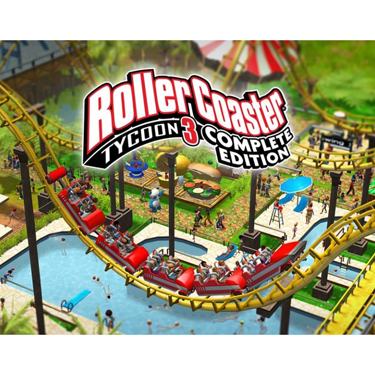 Цифровая версия игры PC Frontier Development RollerCoaster Tycoon 3 Complete Edition