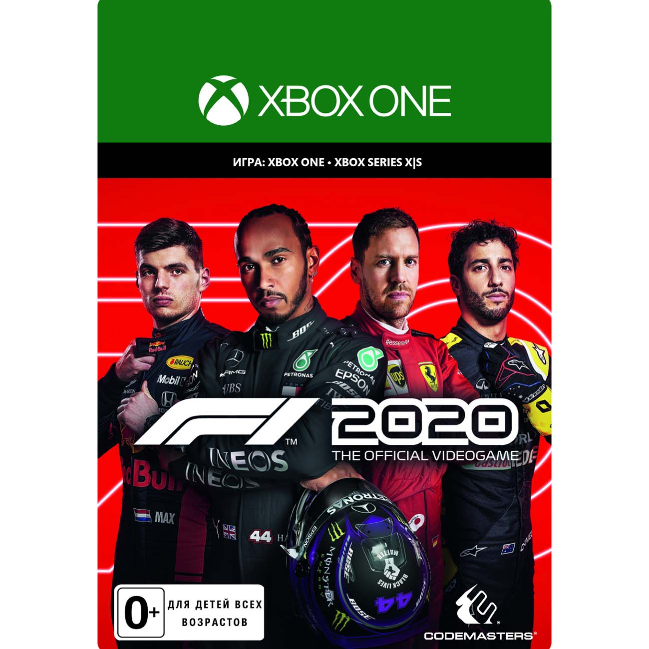 Цифровая версия игры Codemasters F1 2020