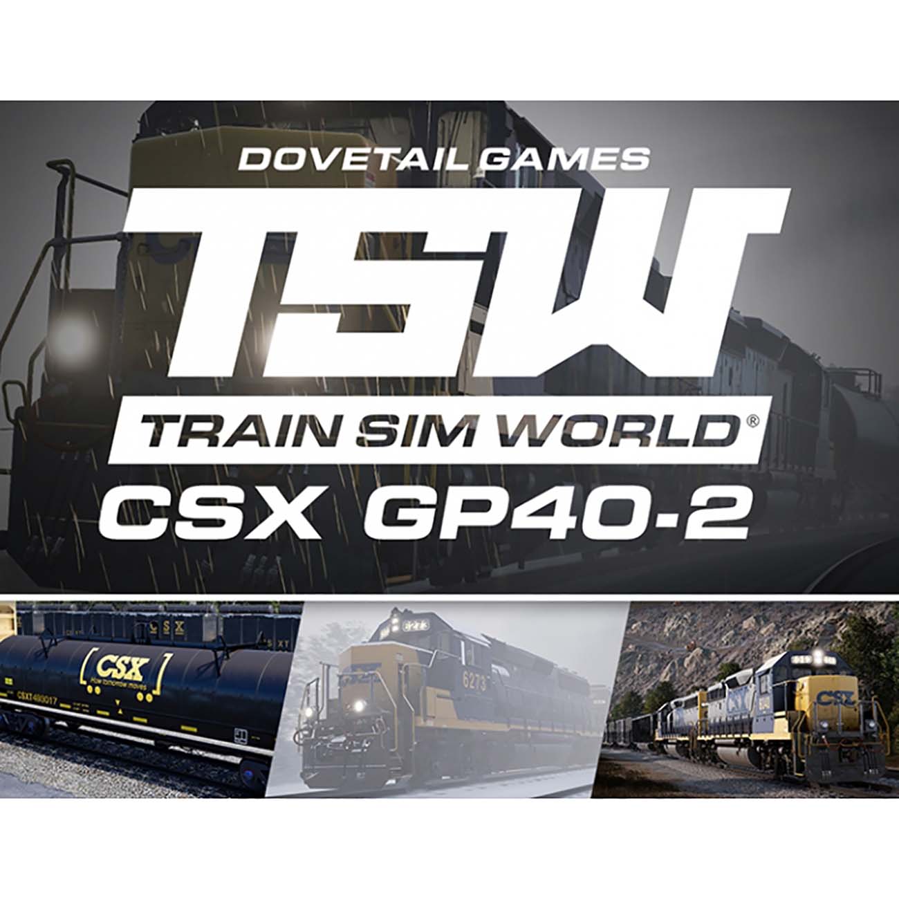 Дополнение для игры PC Dovetail Train Sim World: CSX GP40-2 фото