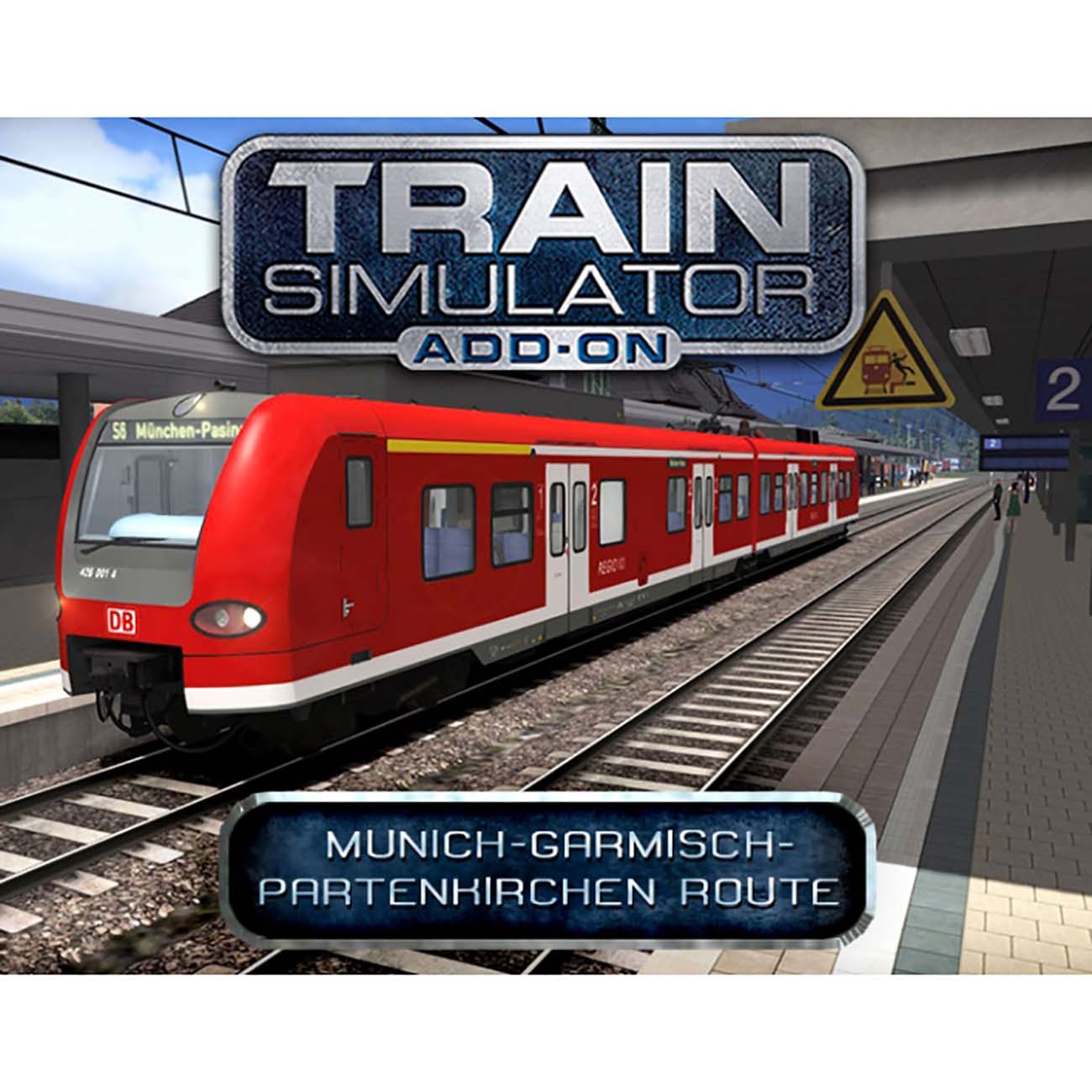 Дополнение для игры PC Dovetail Train Simulator: Munich - Garmisch-Partenkirchen фото