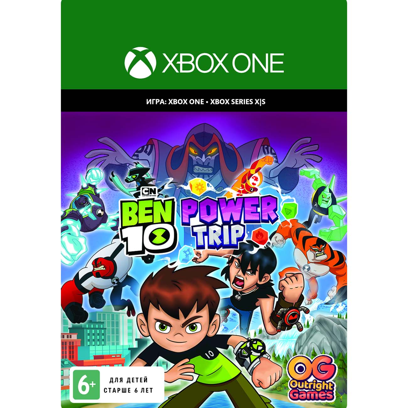 Цифровая версия игры Outright Games Ben 10: Power Trip