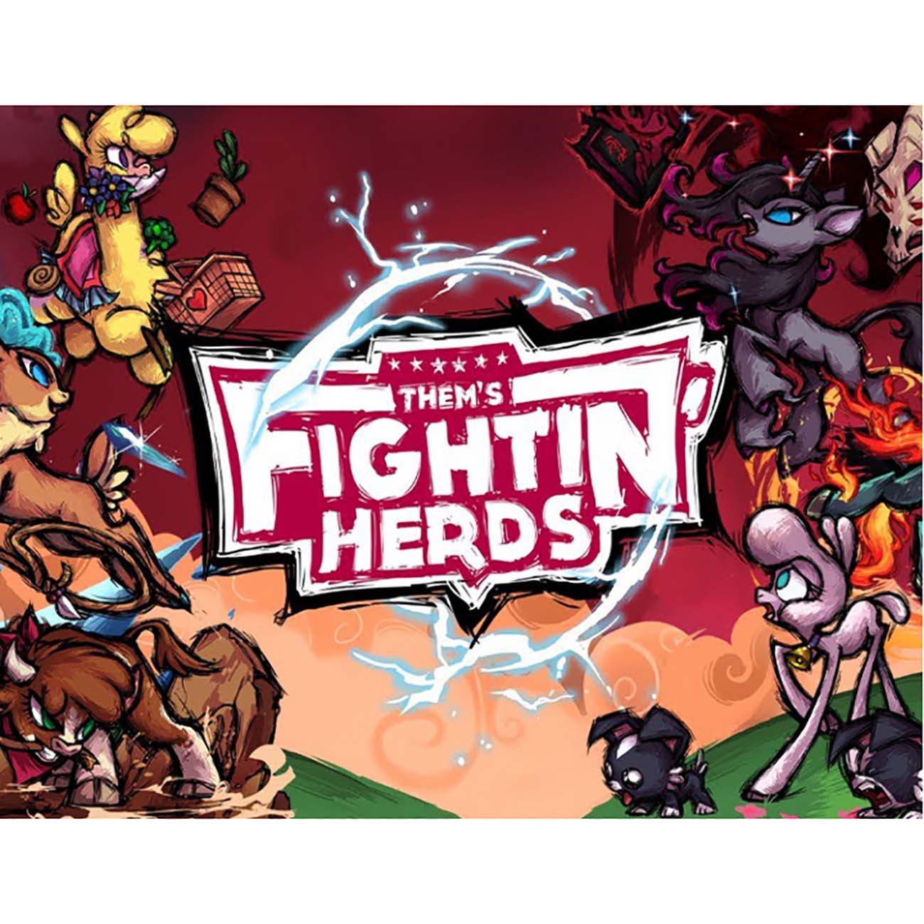 Цифровая версия игры PC Humble Bundle Them's Fightin' Herds