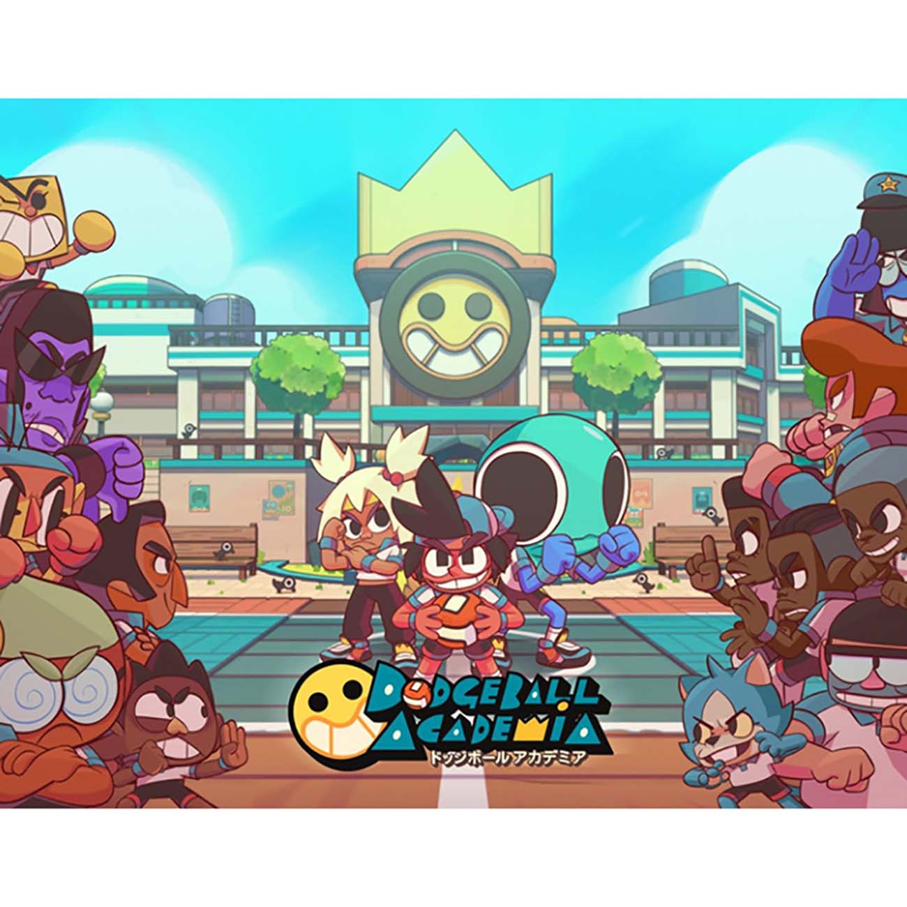 Цифровая версия игры PC Humble Bundle Dodgeball Academia