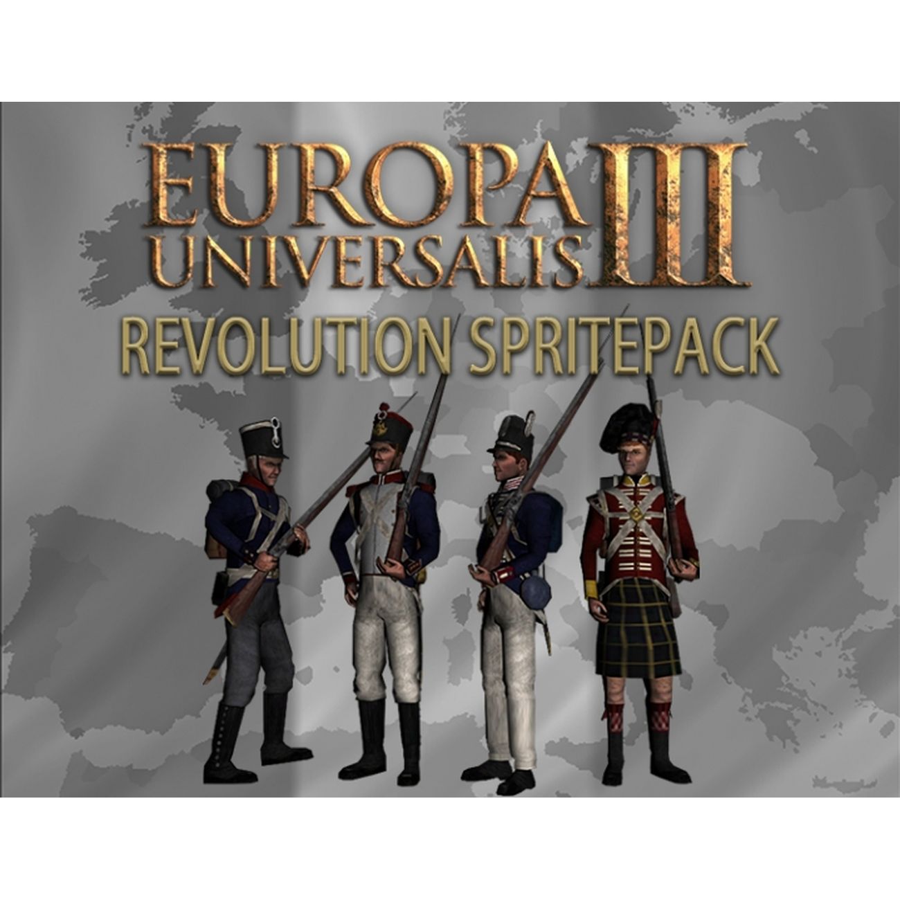 Дополнение для игры PC Paradox Interactive Europa Universalis III: Revolution SpritePack