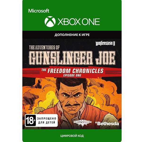 Дополнение для игры Xbox Wolfenstein II:The New Colossus:TheAdv of Gun Joe