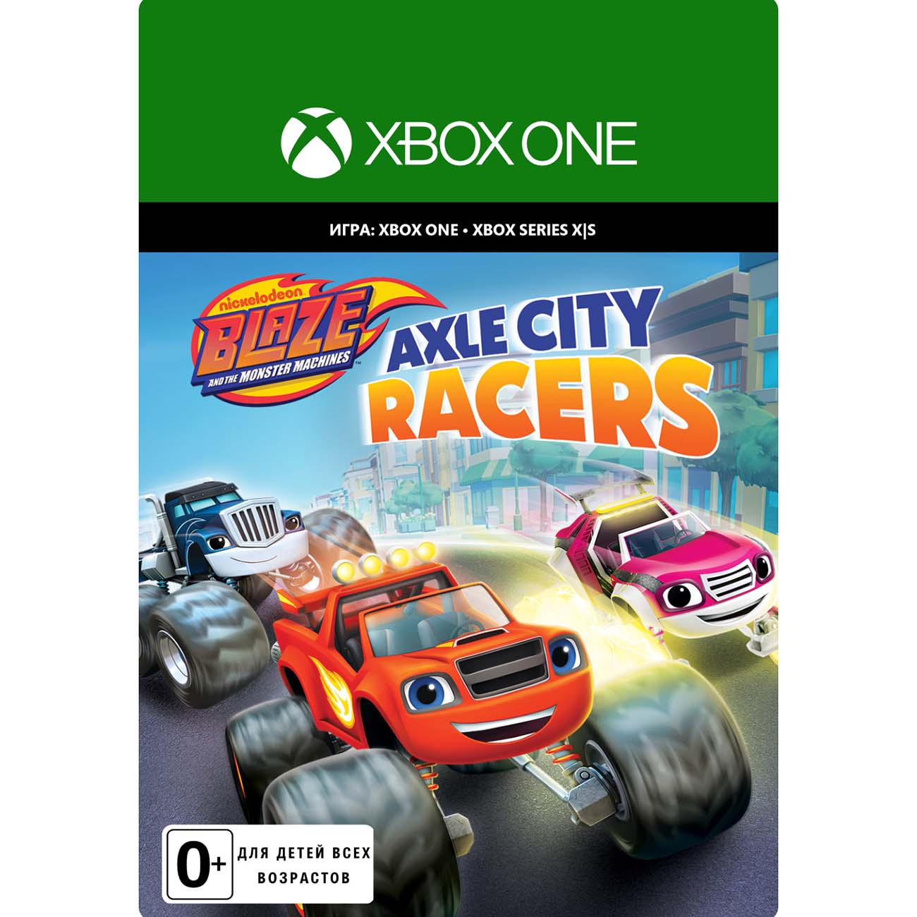 Цифровая версия игры Outright Games Blaze and the Monster Machines: Axle City Racers