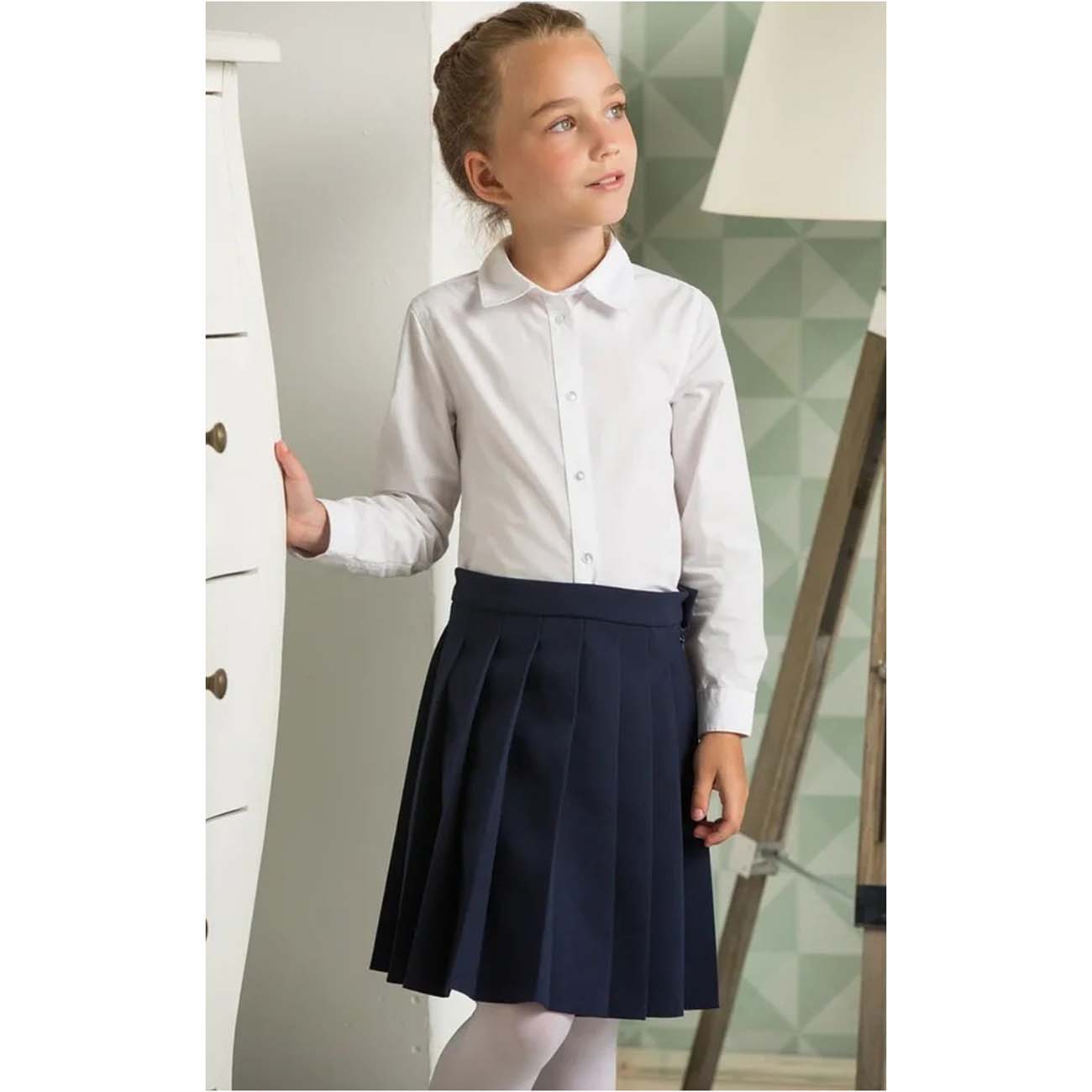 Онлайн курс кройки и шитья burda Школьная форма: Юбка в складку