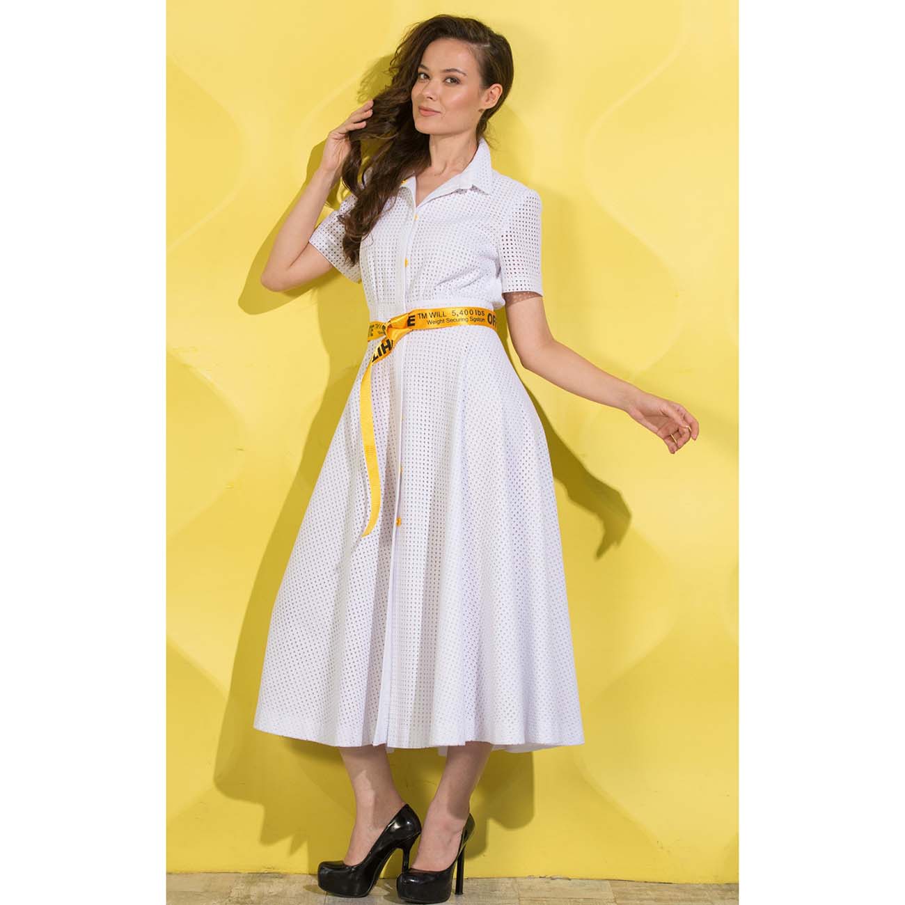 Онлайн курс кройки и шитья burda Платье-рубашка из шитья