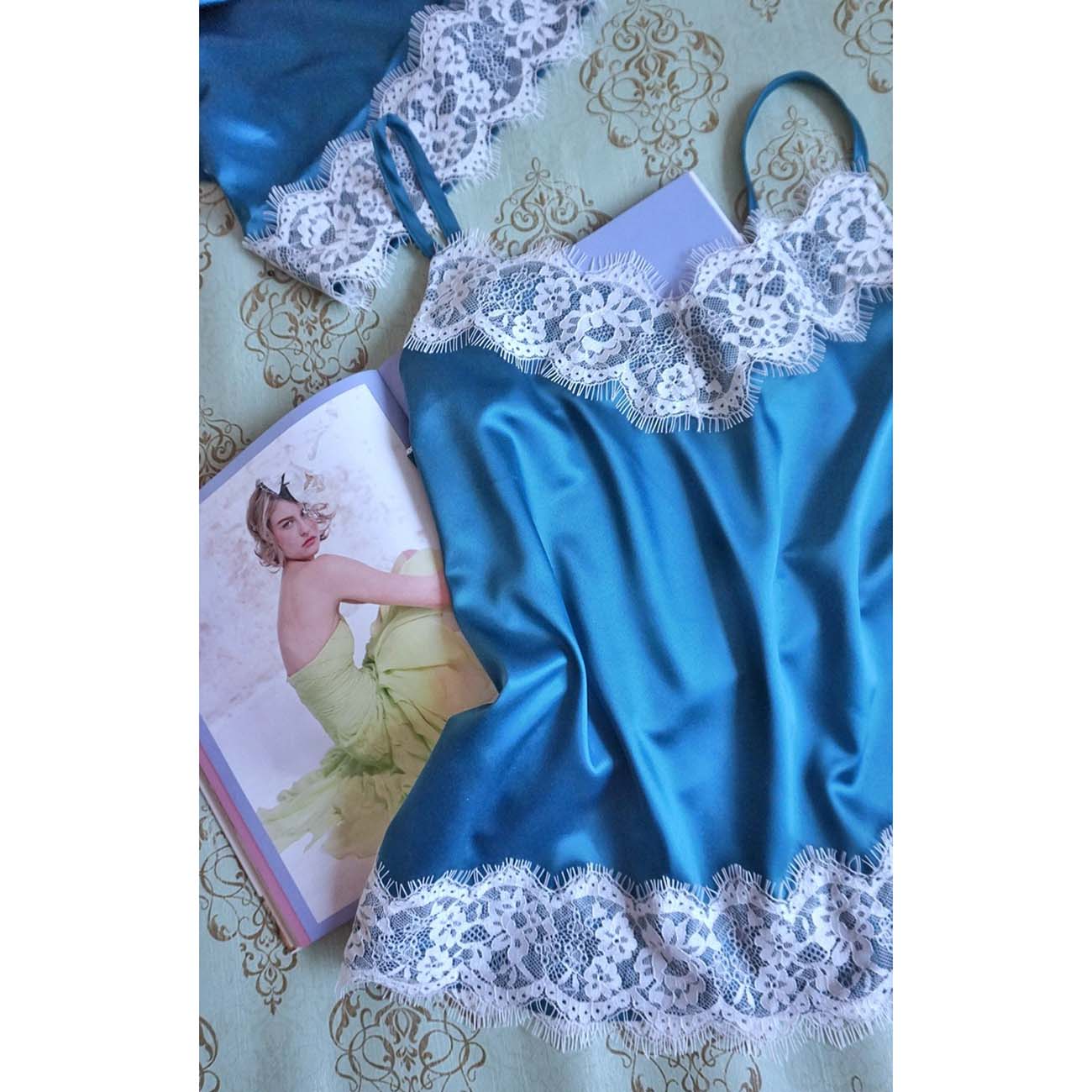 Онлайн курс кройки и шитья burda Шёлковая пижама и комбинация