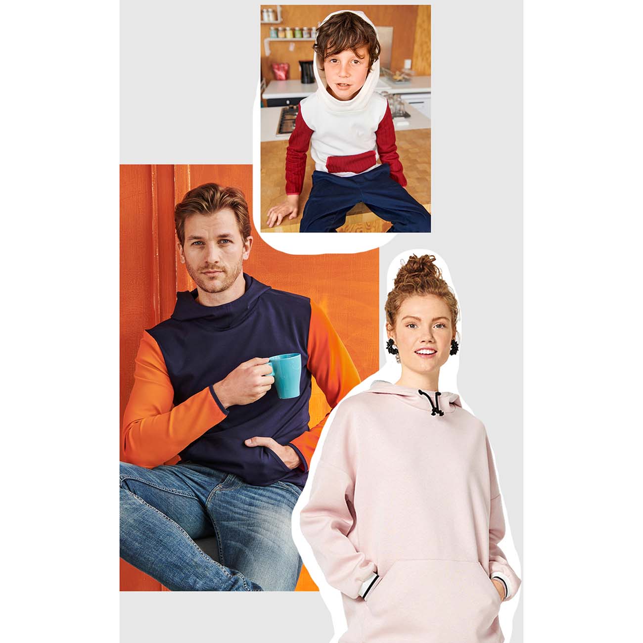 Онлайн курс кройки и шитья burda Худи с капюшоном