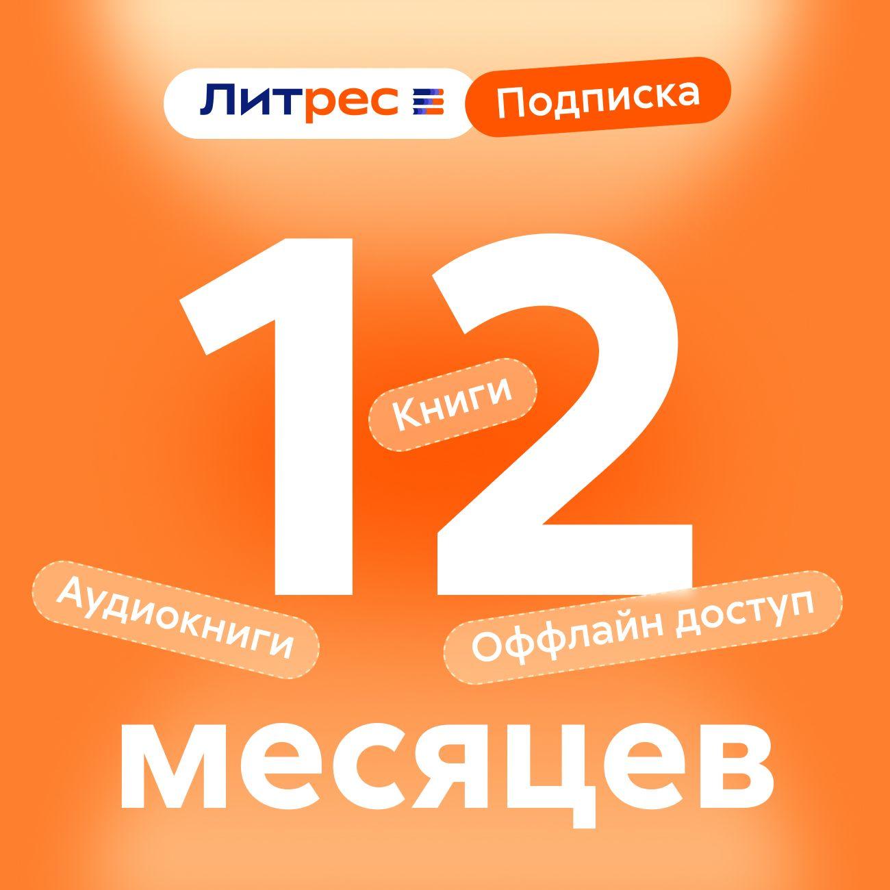 Подписка на книги ЛитРес 12 месяцев фото