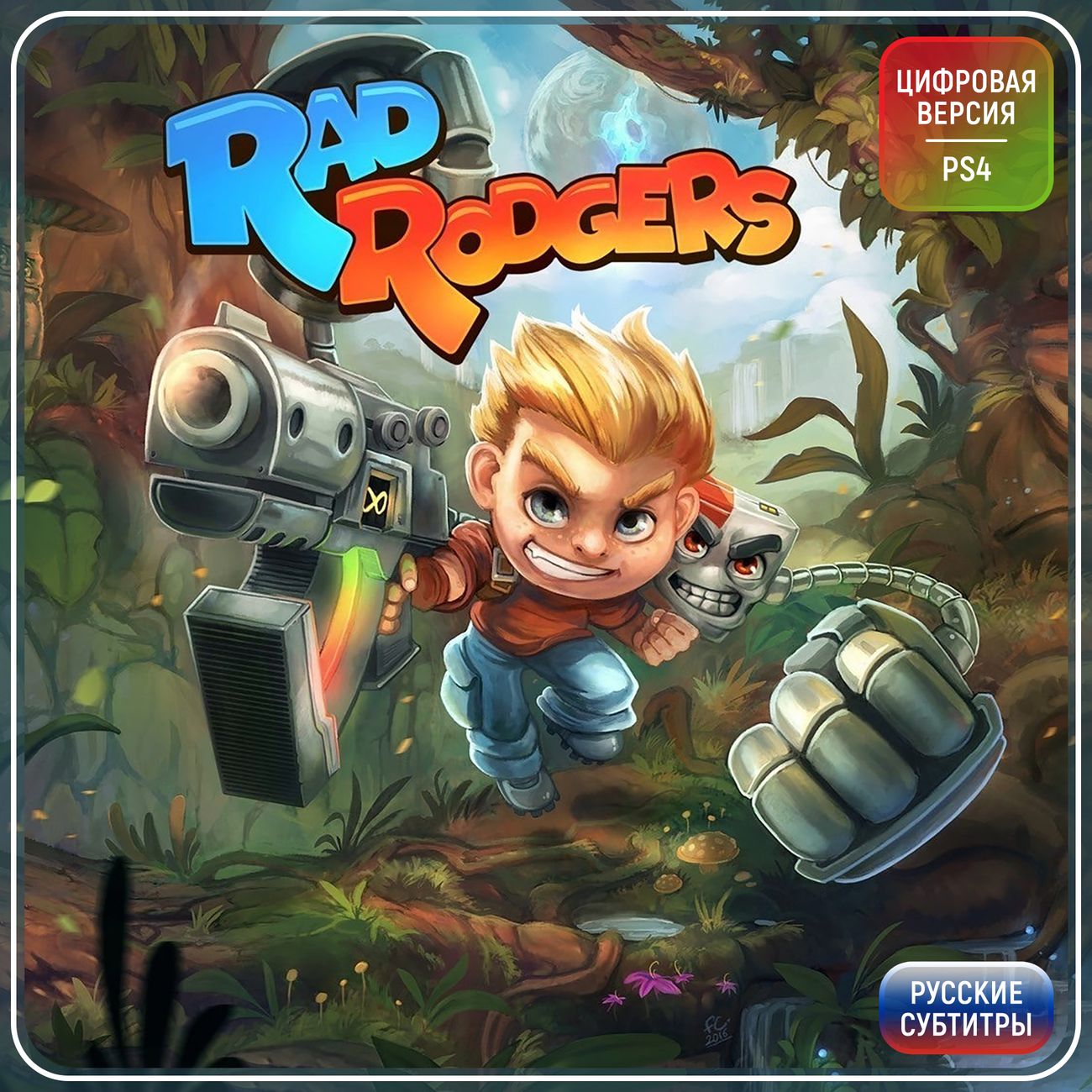 Цифровая версия игры PS4 Handy Games Rad Rodgers (PS4), Турция фото