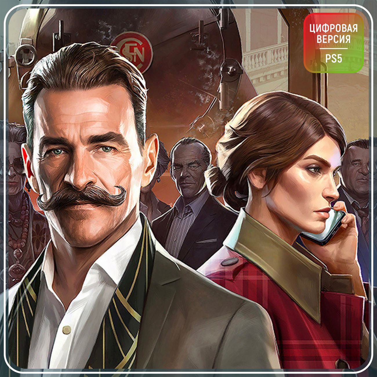 Цифровая версия игры PS5 Microids Murder on the Orient Express (Турция)