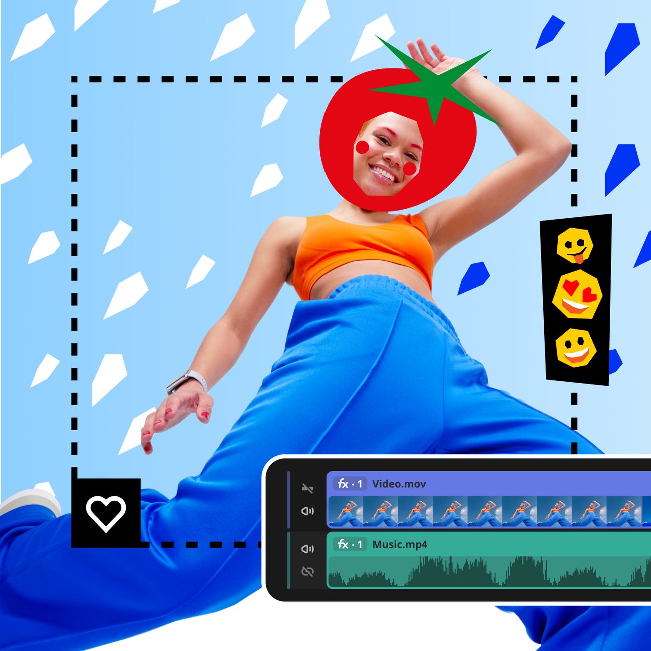 Специализированное ПО Movavi Video Editor 2024 Mac персональная 1 год