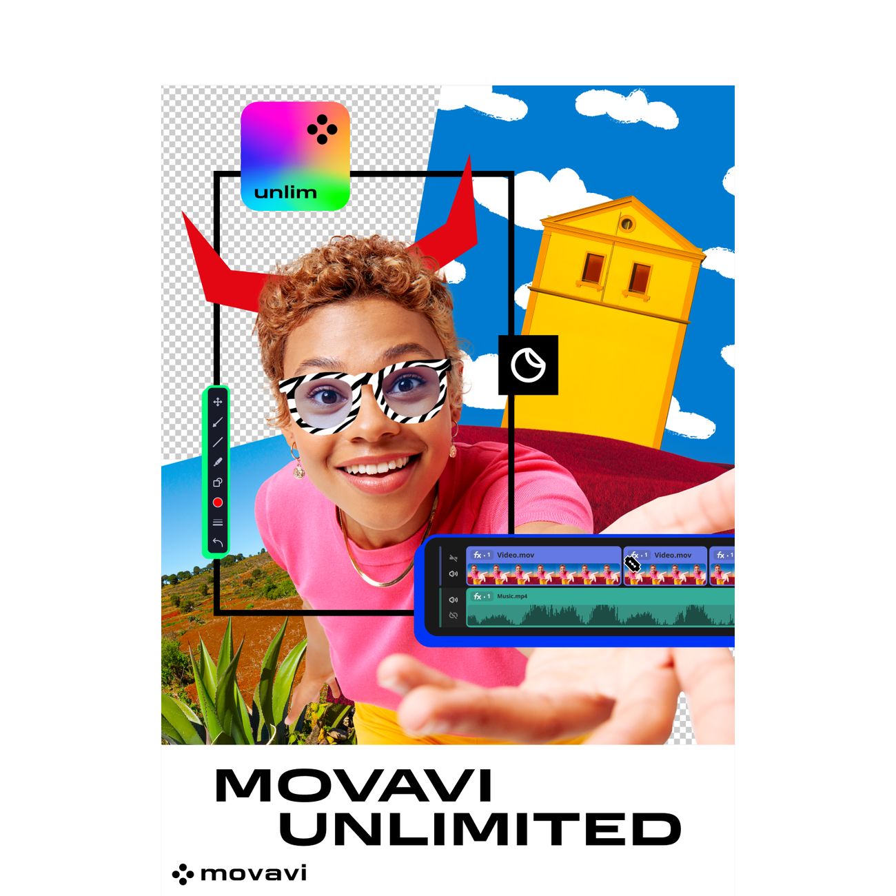 Специализированное ПО Movavi Unlimited 2024 Mac персональная 1 год