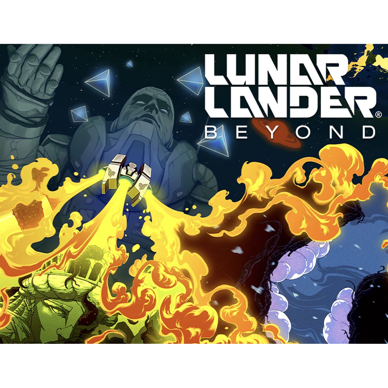 Цифровая версия игры PC Atari Lunar Lander Beyond
