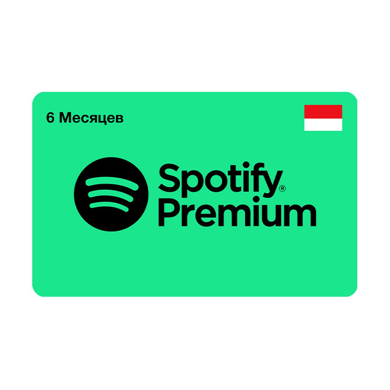 Музыка Spotify Premium на 6 месяц (Indonesia)