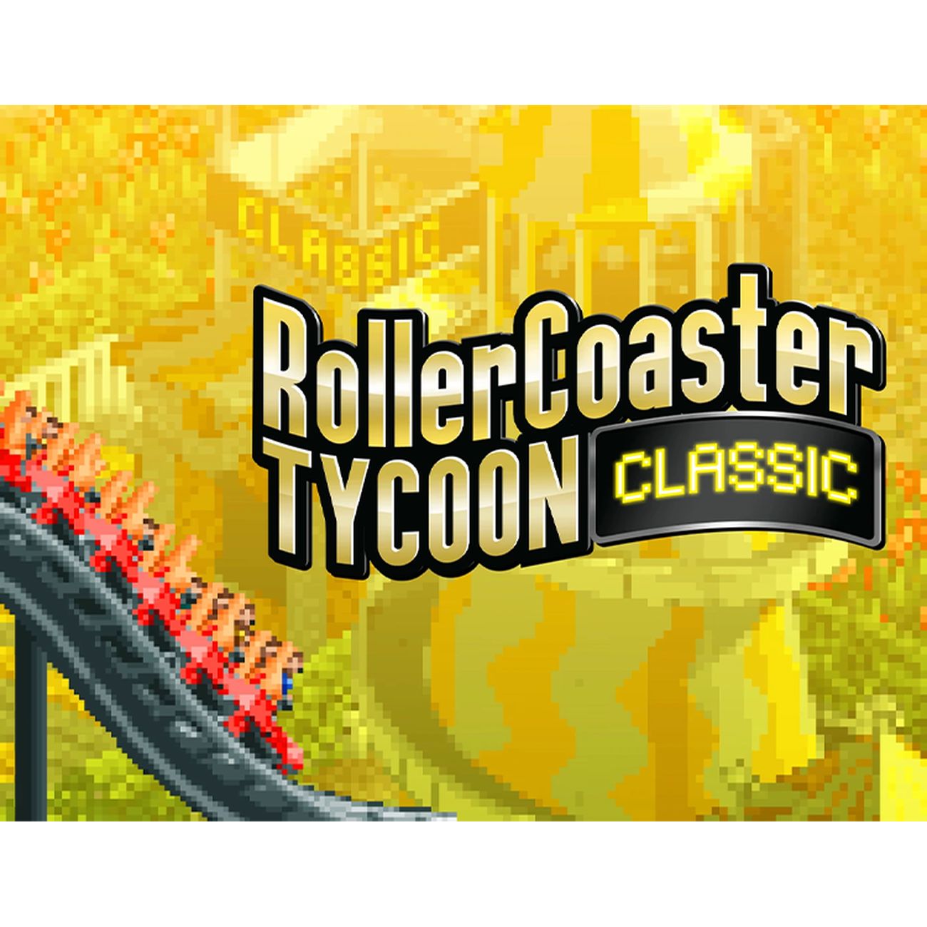 Цифровая версия игры PC Atari RollerCoaster Tycoon Classic