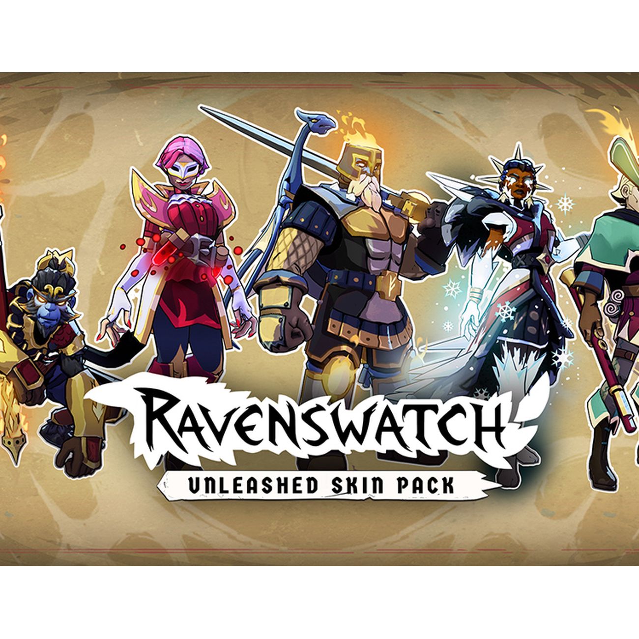 Дополнение для игры PC Nacon Ravenswatch - Unleashed Skin Pack