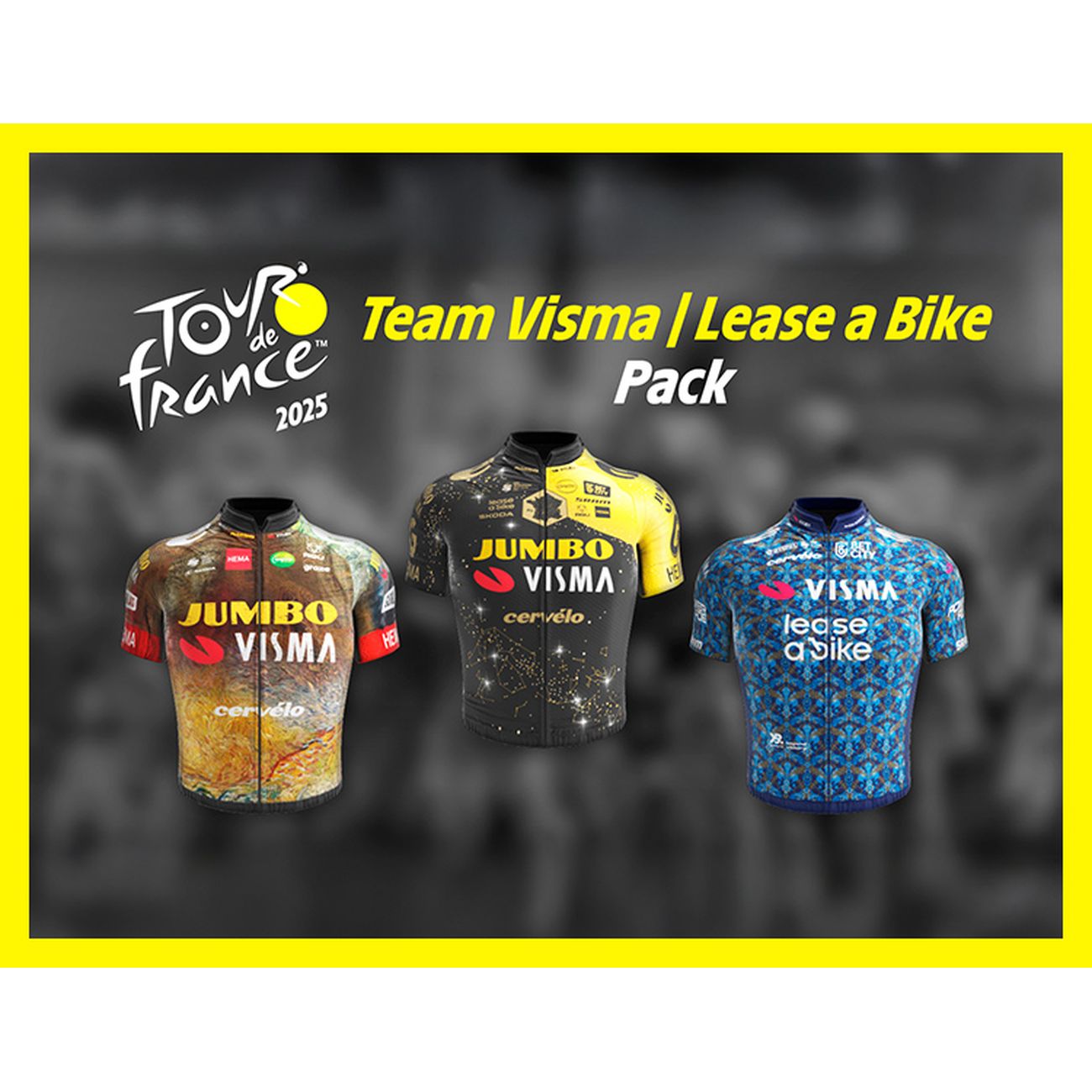 Дополнение для игры PC Nacon Tour de France 2025 Team Visma Lease a Bike Pack