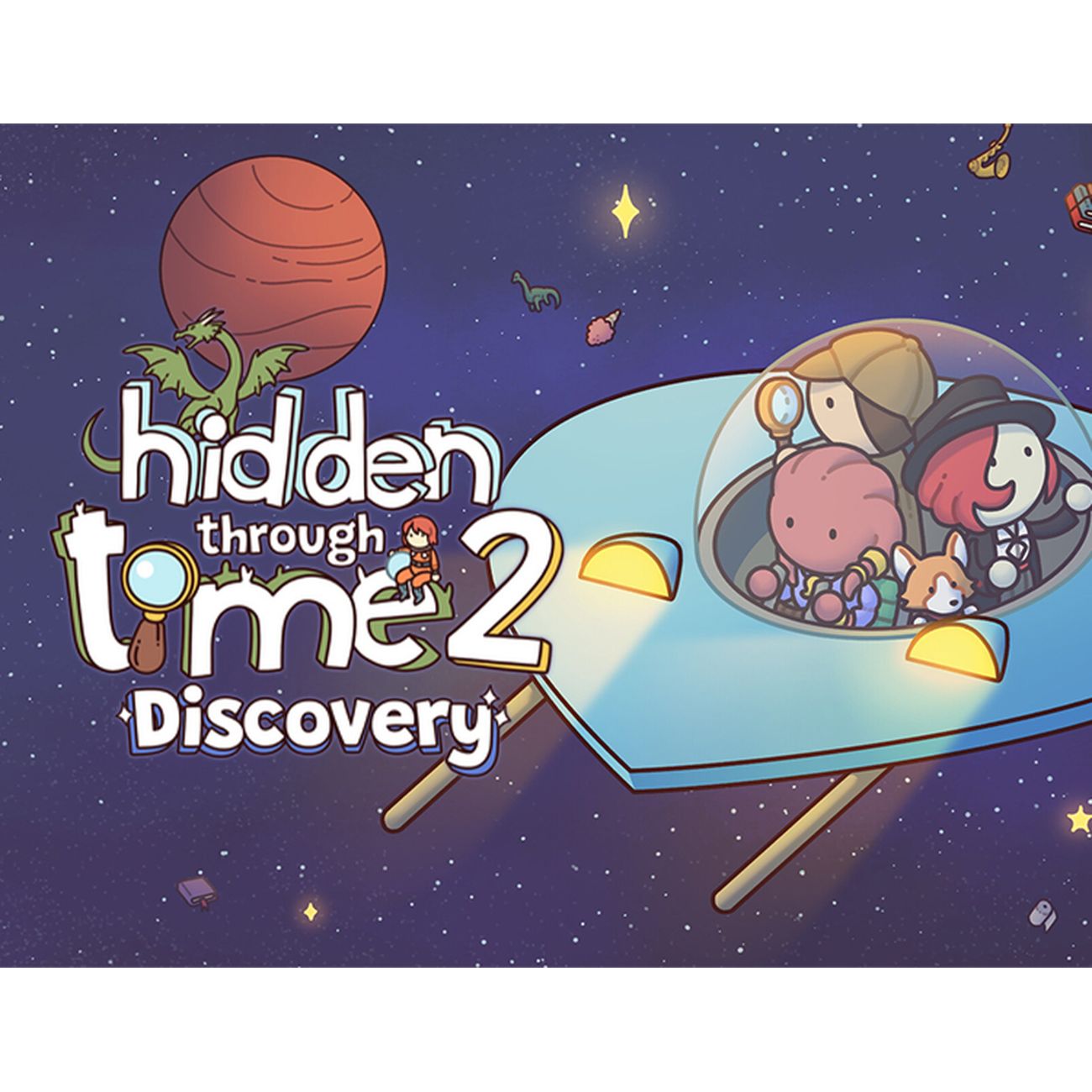 Цифровая версия игры PC Rogueside Hidden Through Time 2: Discovery