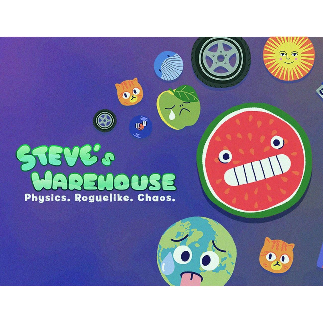 Цифровая версия игры PC Abiding Bridge Steve's Warehouse: Physics. Roguelike. Chaos.