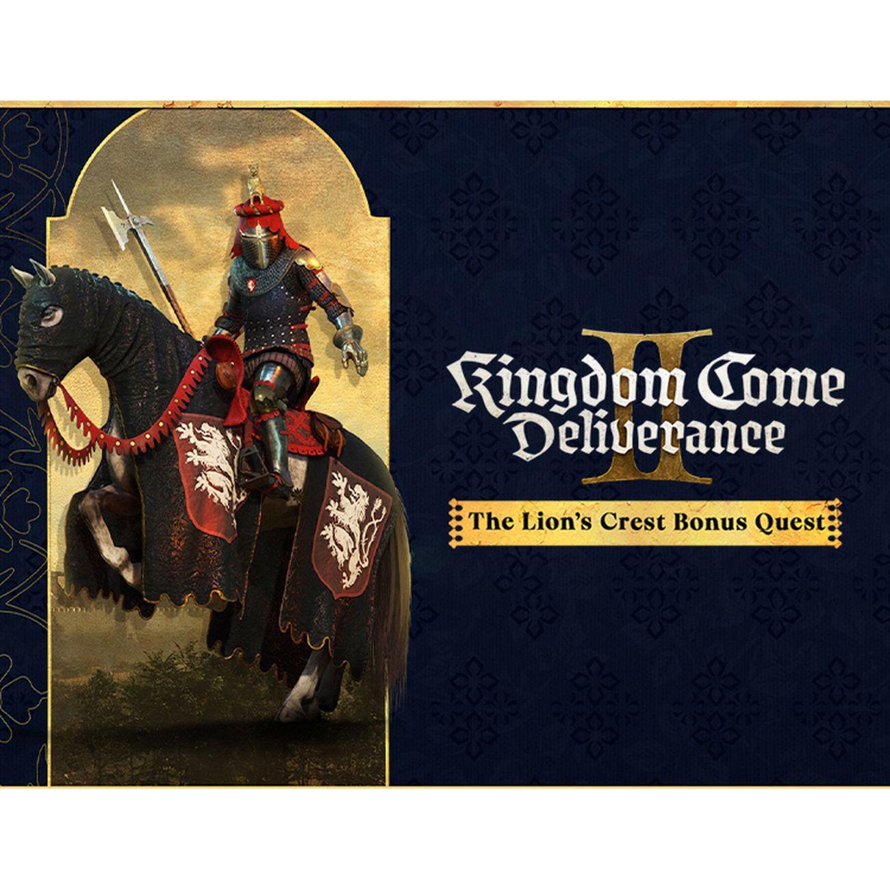 Дополнение для игры PC Warhorse Studios Kingdom Come: Deliverance II The Lions Crest