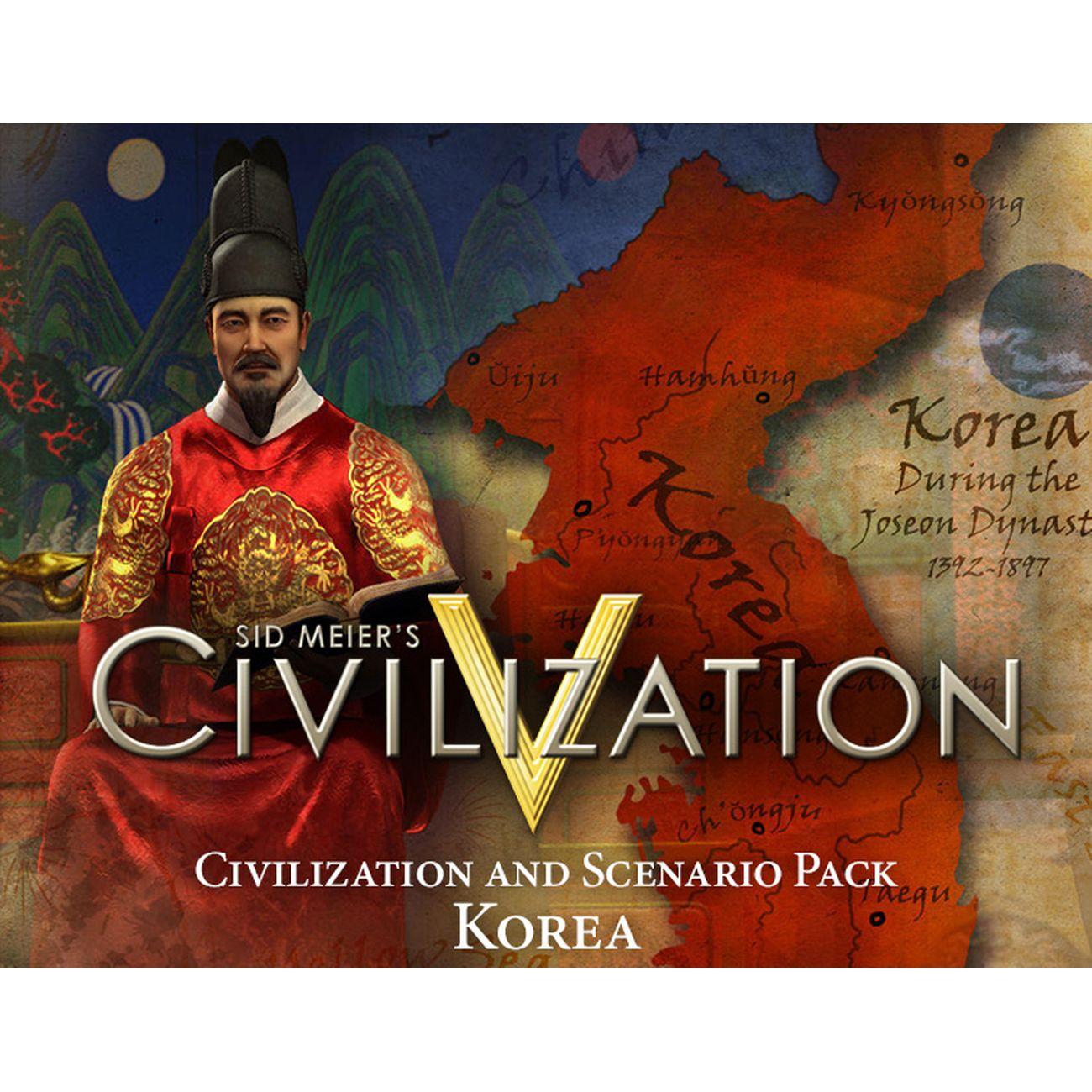 Дополнение для игры PC Aspyr Civilization V Korea Scenario Pack DLC