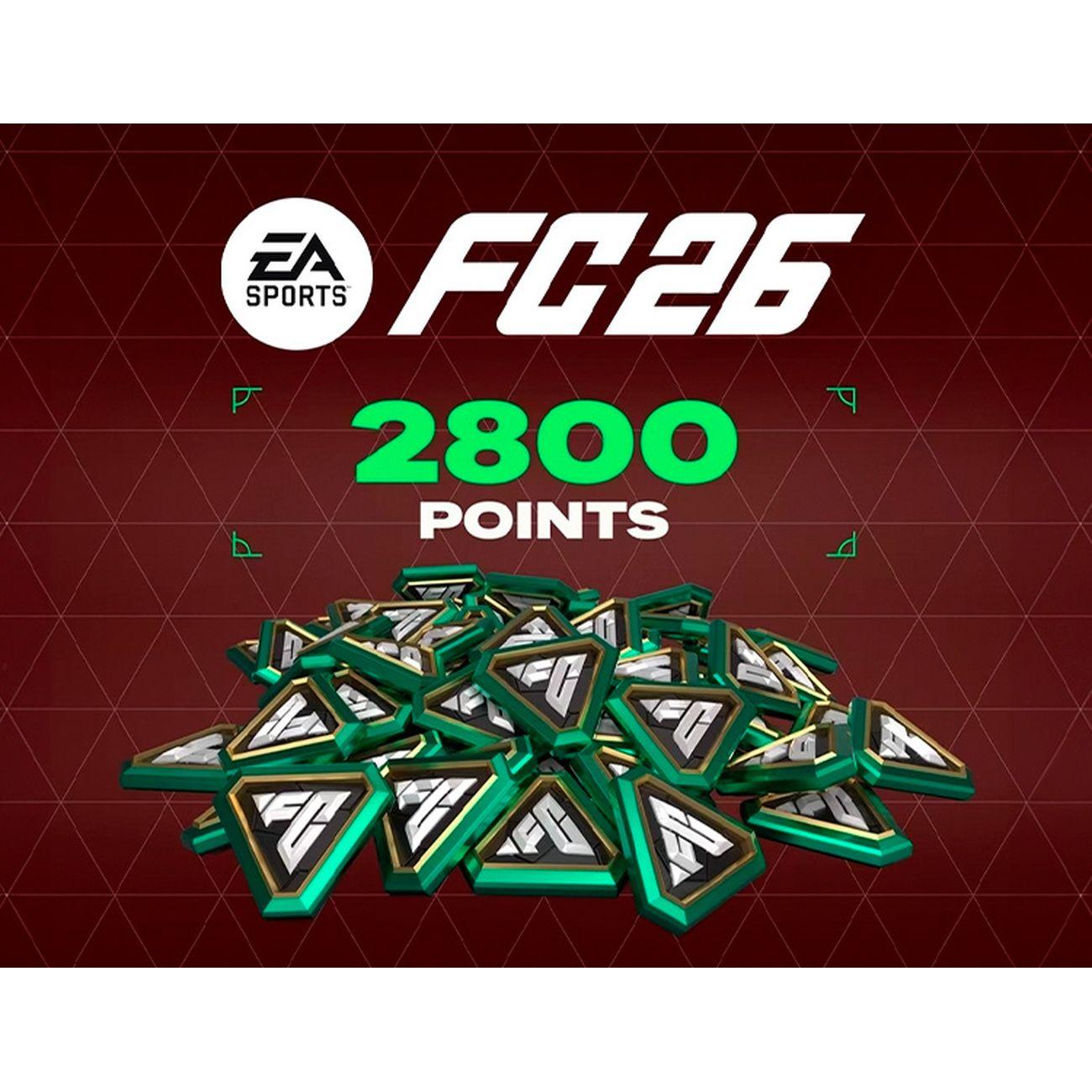 Игровая валюта PC Electronic Arts Игровая валюта EA Sports FC 26: 2800 FC Points