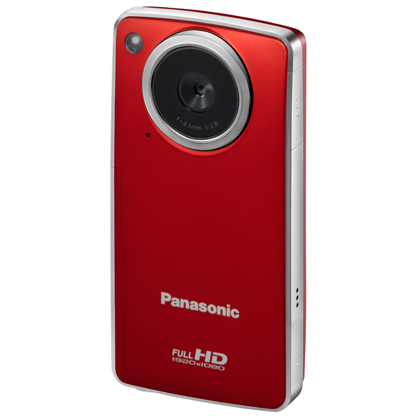 Видеокамера Flash HD Pocket Panasonic HM-TA1EE-R красный фото