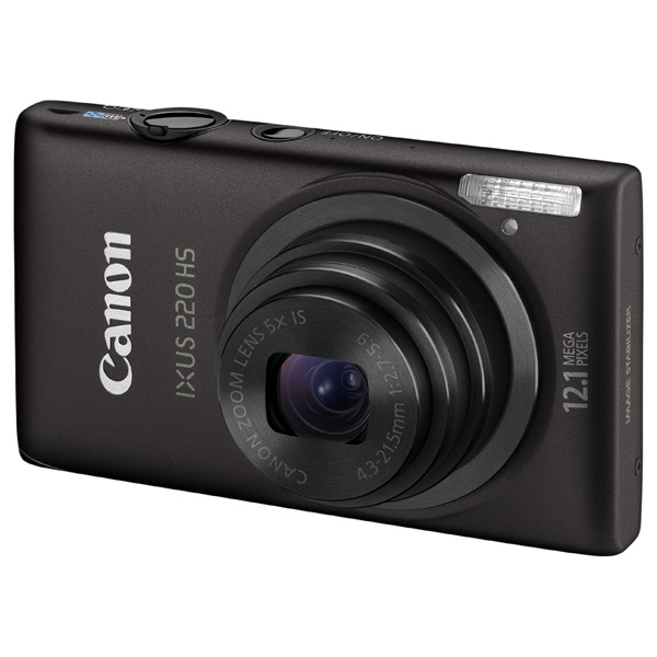 Фотоаппарат компактный Canon Ixus 220 черный фото
