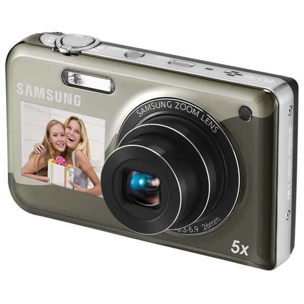 Фотоаппарат компактный Samsung PL120 Silver
