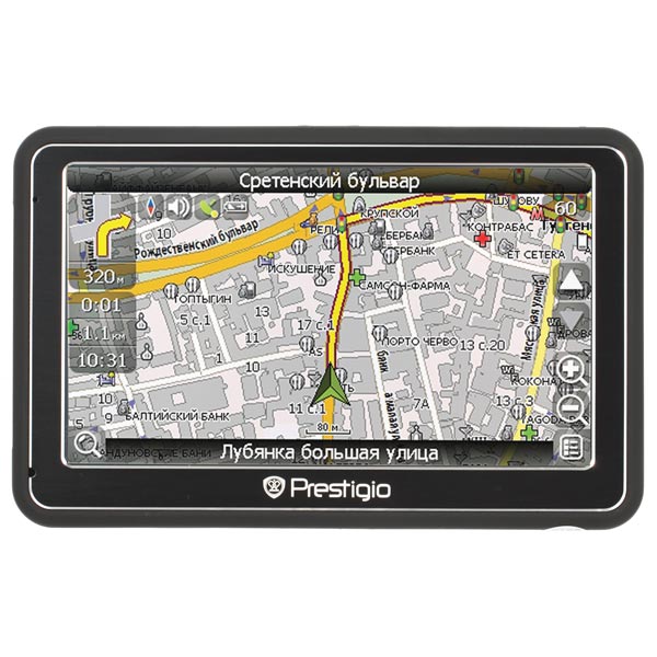 Портативный GPS-навигатор Prestigio GeoVision 5250 фото