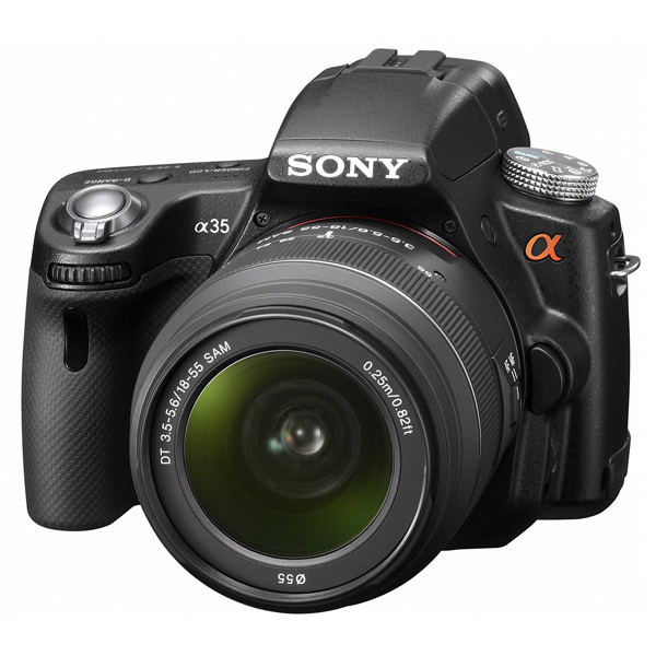 Фотоаппарат зеркальный Sony Alpha SLT-A35K Kit 18-55 Bla фото