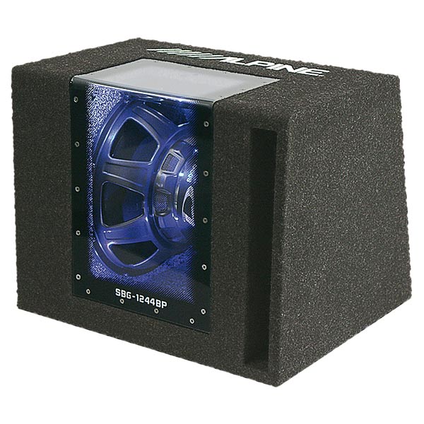 Автомобильный сабвуфер корпусной Alpine SBG-1244BP фото