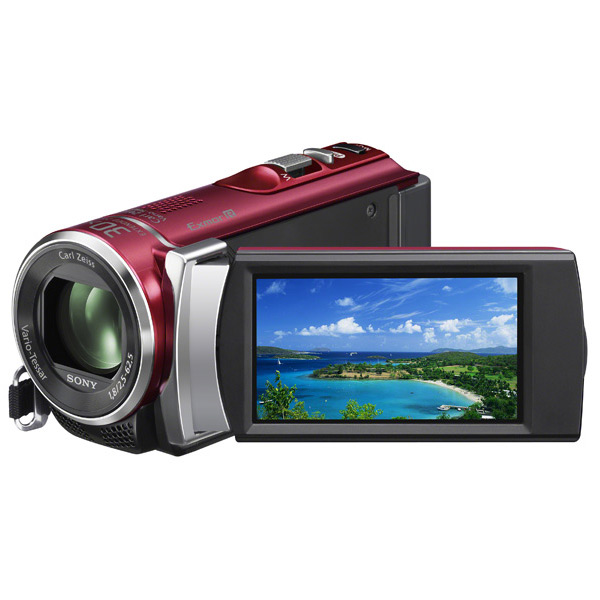 Видеокамера Full HD Sony HDR-CX200E красный