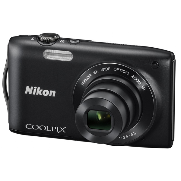 Фотоаппарат компактный Nikon Coolpix S3300 черный фото