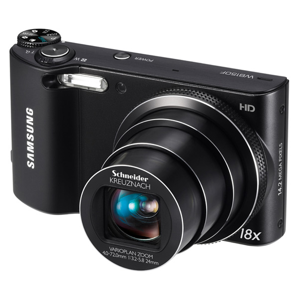 Фотоаппарат компактный Samsung WB150 Black фото