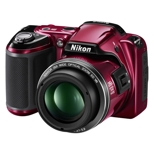 Фотоаппарат компактный Nikon Coolpix L810 красный