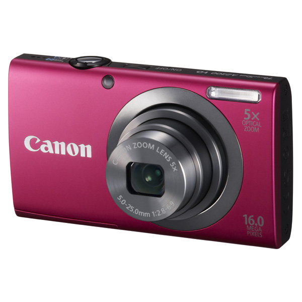 Фотоаппарат компактный Canon PowerShot A2300 красный фото