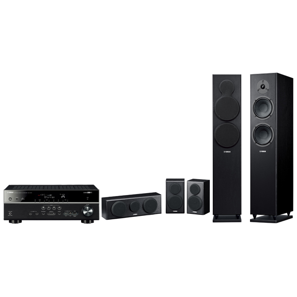 Набор для домашнего кинотеатра Yamaha Movieset 473 черный